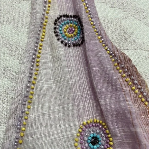 Zara Beaded Halter Top Sz Small - Picture 4 of 9